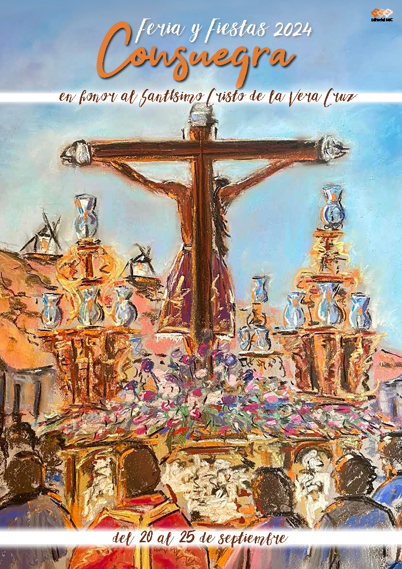 Cartel de Fiestas patronales en honor al Santísimo Cristo de la Veracruz 2024